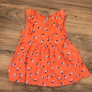 ✅PICK 5 for $20✅Cat & Jack Girls Orange Tank 5T